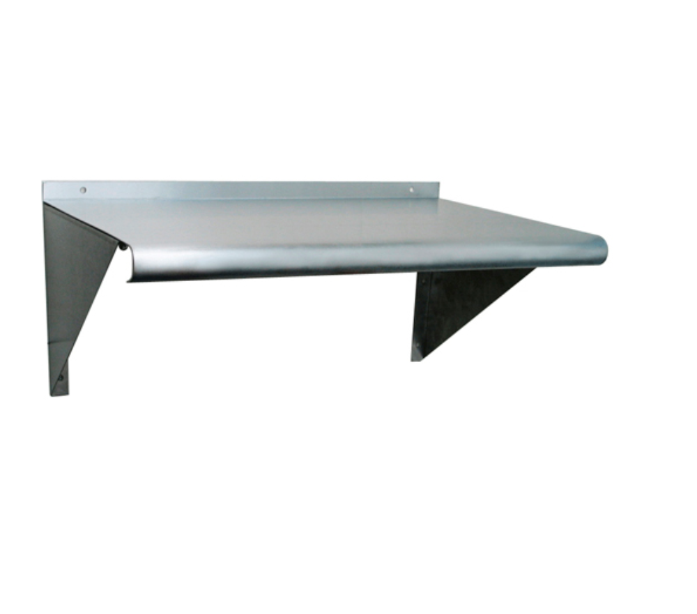 JCC, 18" Width Stainless Steel Wall Shelf (Various Lengths)
