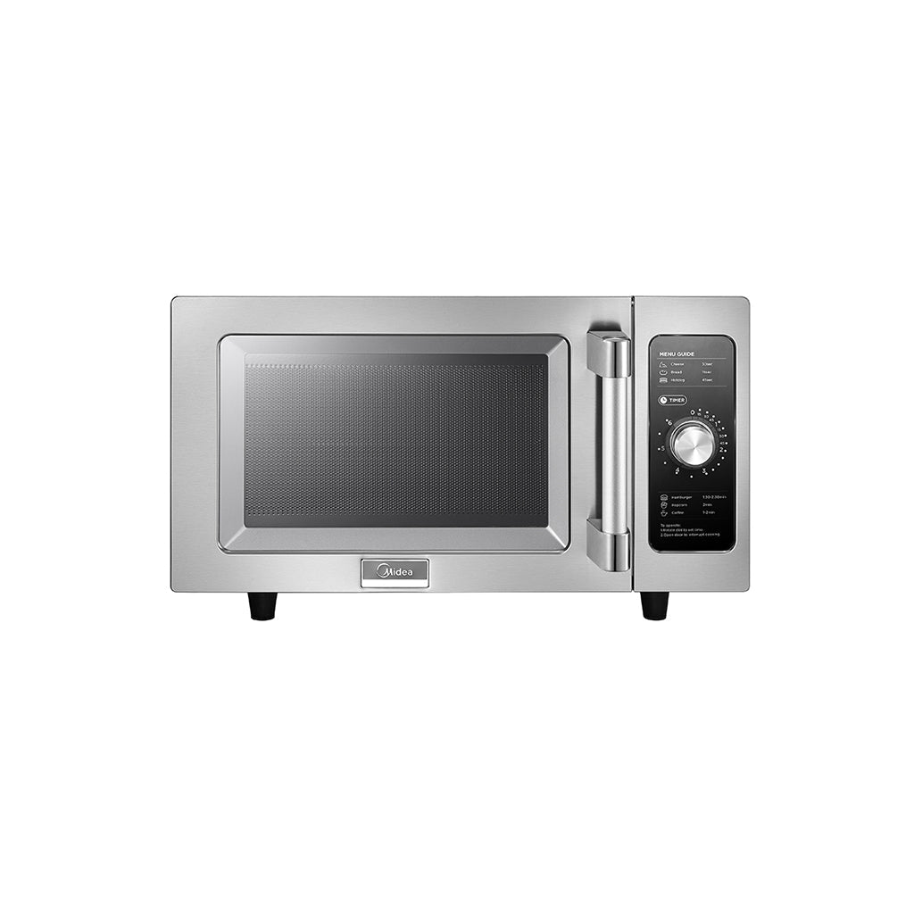 Midea, 0.9 Cu Ft. 1000W Dial Commercial Microwave