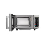 Midea, 0.9 Cu Ft. 1000W Push Button Commercial Microwave